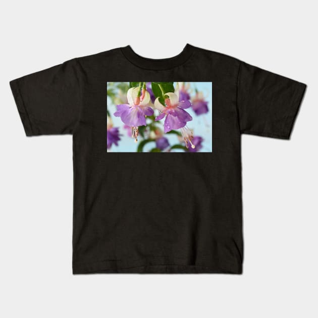 Fuchsia 'Prince George' Kids T-Shirt by chrisburrows